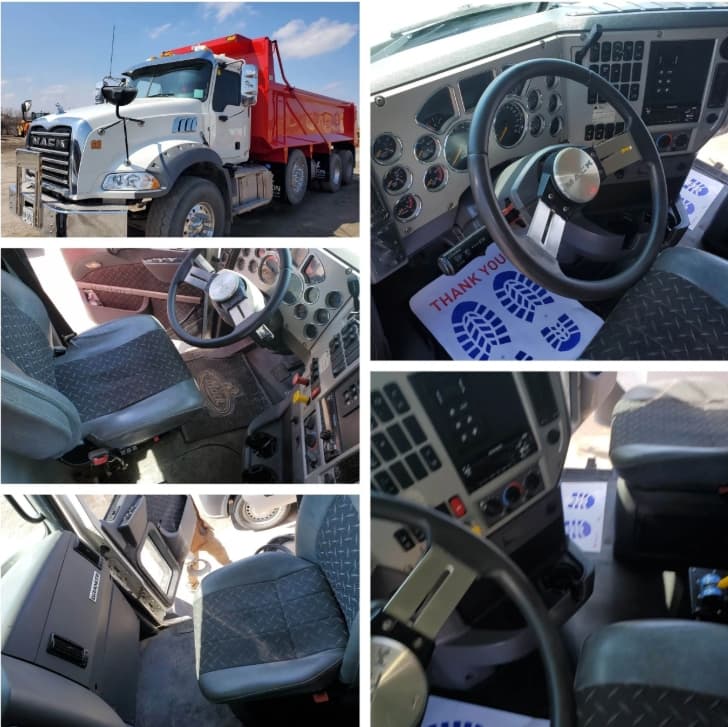 Commercial Dump Truck Detail